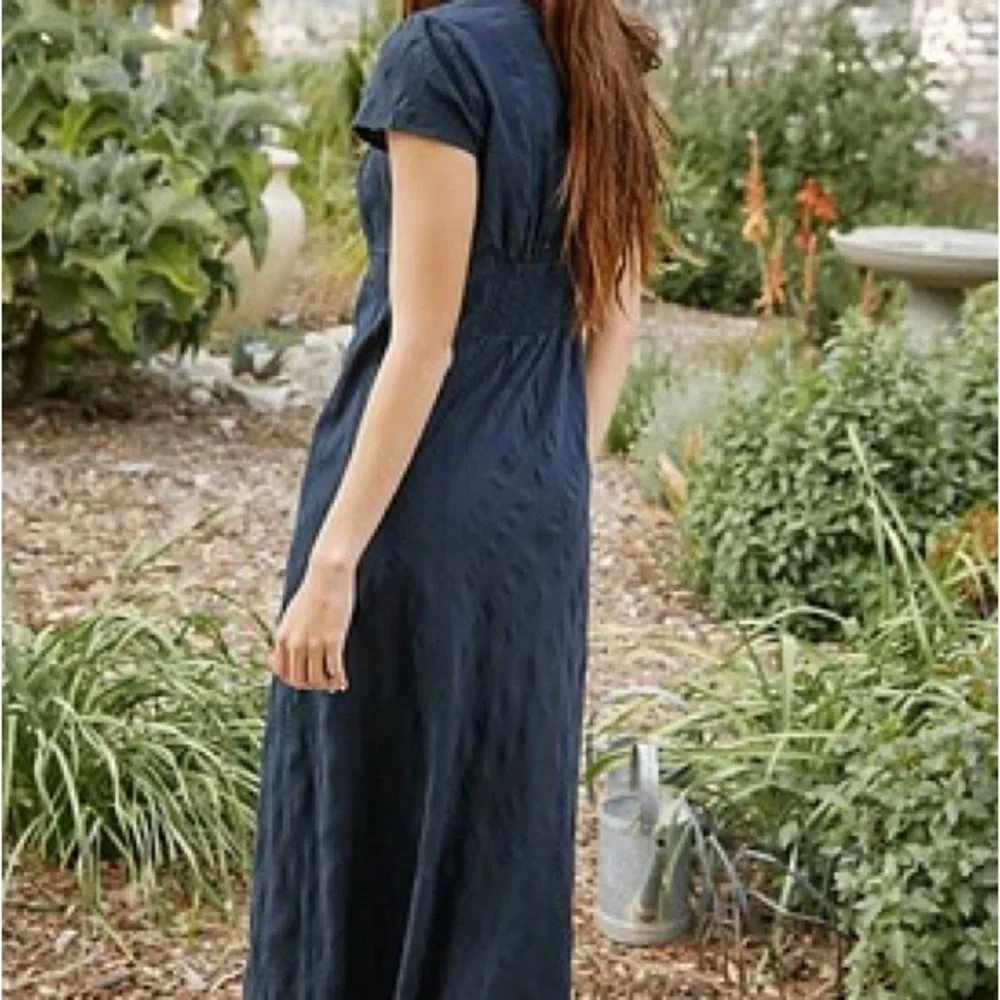 Free People Midi Dress Cap Sleeves